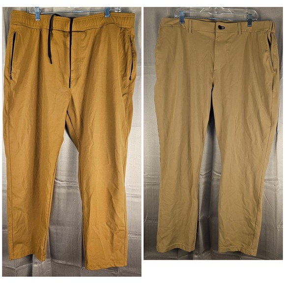 Public Rec Mens Lot 2 Pair Performance Pants 42x30 42